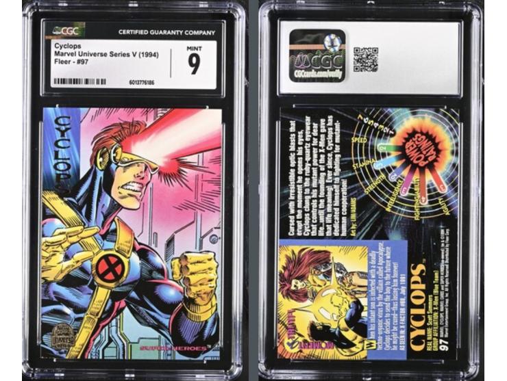 This curated set of four cards is a magnificent visual feast, paying homage to the peak creativity of the 1994 Marvel Univers